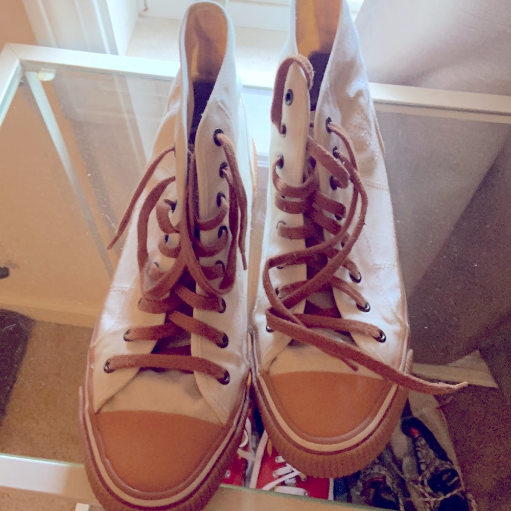 Fat Face high top sneakers VGUC